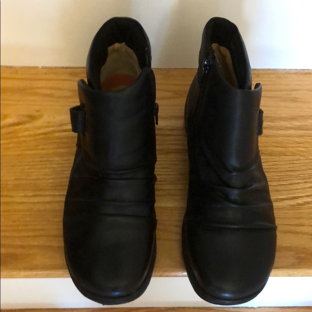 Clark’s Ankle leather boots, black US 8 1/2 M